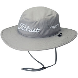 Titleist Tour Aussie Golf Hat Full Brim Sun Bucket Hat (grey)
