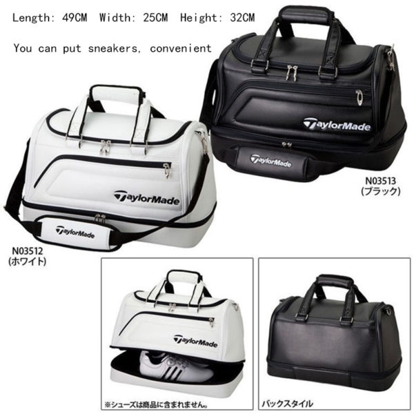 TaylorMade Golf Boston Bag Travel Luggage Clothes APPAREL Shoe Bag