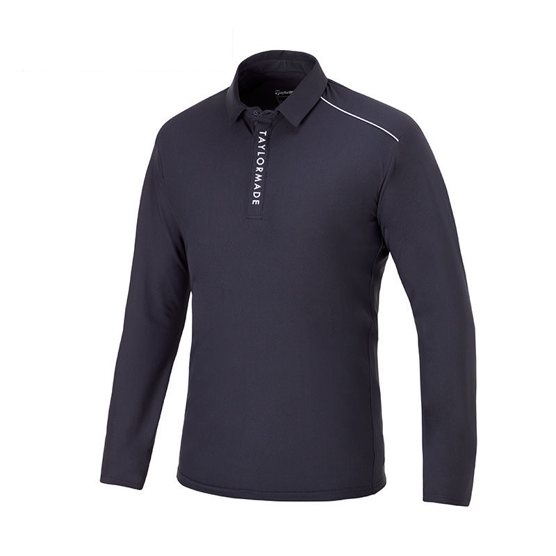 Taylormade Golf Polo Golf Pullover Men’s Long Sleeve Golf Shirt | Voosia