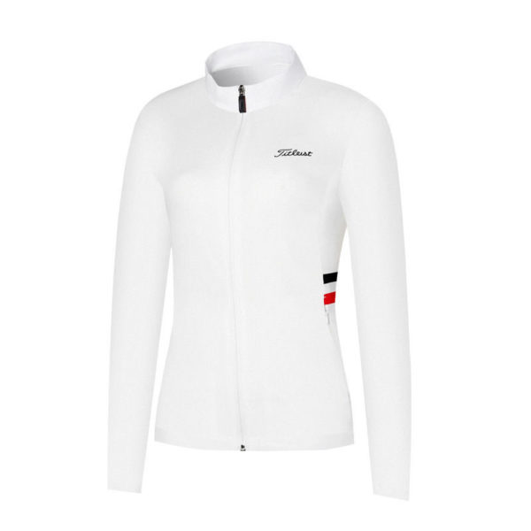 Titleist WOMEN’S GOLF COAT FULL ZIP WINDBREAKER SPORT STRETCH ...