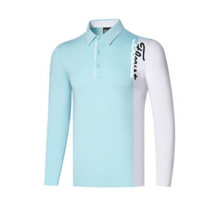 Men's Long Sleeve Golf Shirt Golf Polo Titleist Golf Pullover
