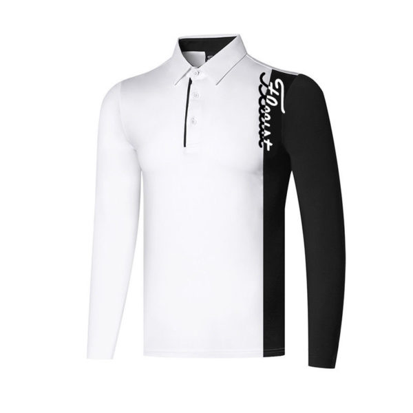 Men’s Long Sleeve Golf Shirt Golf Polo Titleist Golf Pullover | Voosia