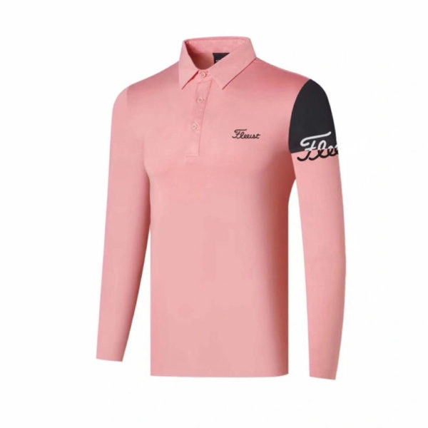 TITLEIST Golf Polo Golf Pullover Men s Long Sleeve Golf Shirt Performance Clothing Apparel